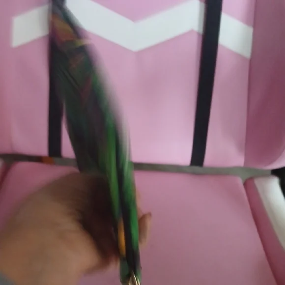 Victoria's Secret Floral Print Wristlet Clutch - Picture 6 of 9